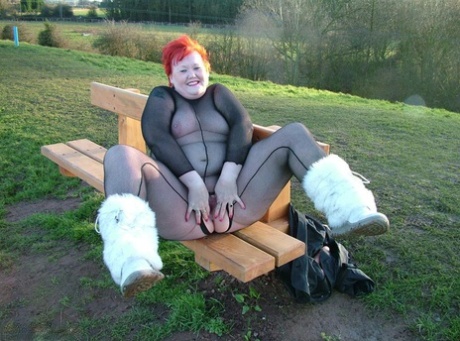 blue hair bbw takes bbc the first night sexy nude photos