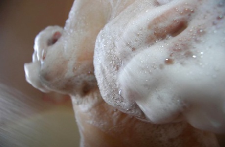 chubby amateurs getting facials porno img