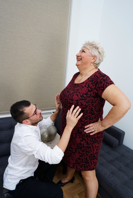 bbw milf renatte will brighten up your day in the office hot porn archive